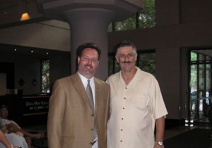 2005 MLB All-Star Game Guest Speaker Rollie Fingers with VIP Representative